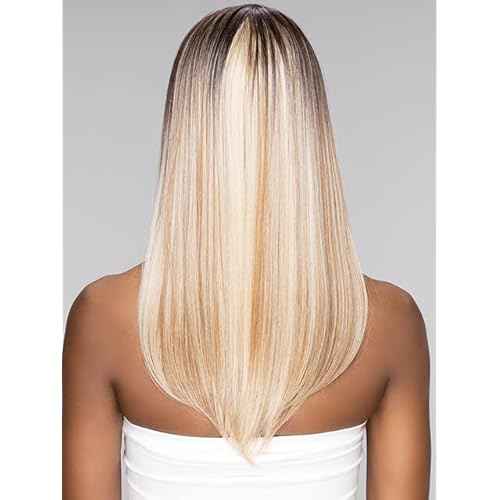 Janet Collection Melt 13x6 Frontal Part Lace Wig - POLINA (1B)