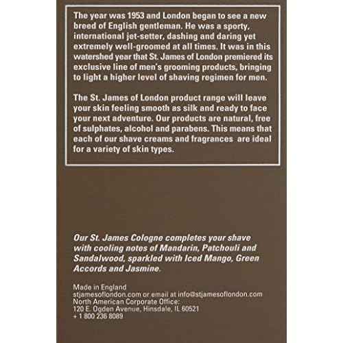 St James of London Mandarin & Patchouli Cologne
