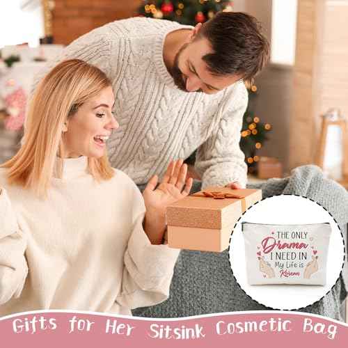 Korean Drama Fan Gifts - Funny Gifts for K-pop Lovers, Small Makeup Bag Korean Stuff Merch Gifts for Women, Korean Accessories Essential Gifts for Friends Besties Birthday Christmas Gifts