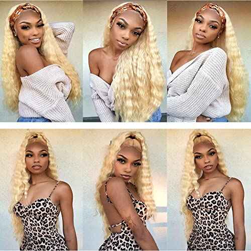 Condescension Human Hair Bundles Blonde 613 Jerry Curly 26 28 30 Inch Bundles Human Hair 100% Unprocessed Blonde Soft Sewn In Hair with Double Weft for Black Women