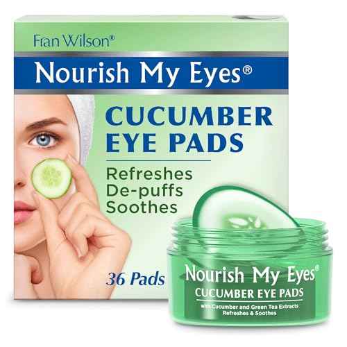 Fran Wilson Nourish My Eyes Cucumber Eye Pads 36 ea (Pack of 12)
