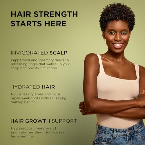 African Pride Feel It Formula Hair Strengthening Oil ? Hair Oil with Rosemary, Peppermint & Sage ? Hydrates Hair, Helps Strengthens Roots & Promotes Growth | 4oz (Pack of 3)