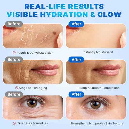 Hyaluronic Acid Serum for Face, Hyaluronic Acid, Enriched with 3% Hyaluronic Acid, Provides Long-Lasting Hydration and Enhances Skin's Elasticity and Firmness - 30 Sticks