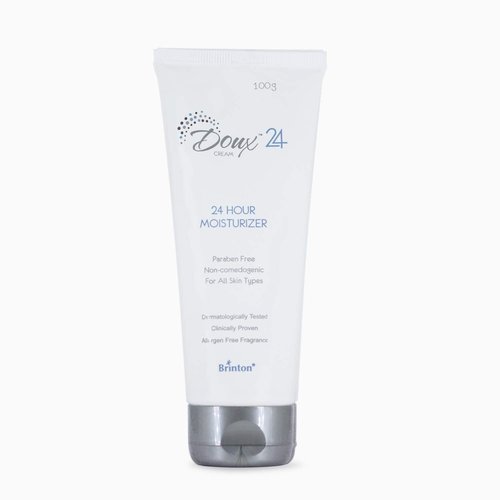 Brinton Doux 24-Hour Daily Moisturizing Cream for Dry & Itchy Skin | Paraben-Free, Non-Comedogenic, Non-Sticky & Non-Greasy | Allergen-Free Fragrance | Suitable for All Skin Types, 3.5 oz.