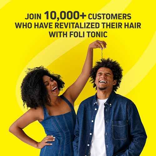 Hair Growth Vitamins for Women & Men | DHT Blocker with Saw Palmetto & 10000mcg Biotin, Foli Tonic Hair Growth Supplement ? Supports Fuller, Thicker Hair Appearance, Non-GMO, 120 Vegan Capsules