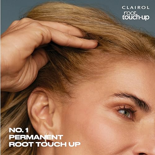 Clairol Root Touch-Up by Nice'n Easy Permanent Hair Dye, 6A Light Ash Brown Hair Color, Pack of 2