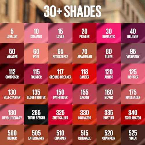 MAYBELLINE Super Stay Matte Ink Liquid Lipstick Makeup, Long Lasting High Impact Color, Up to 16H Wear, Charmer (Midtone Mauvy Brown)