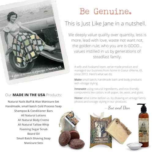 Just Like Jane¢â Natural Nails Buff & Wax Kit - New Nano Glass File for Higher Shine!
