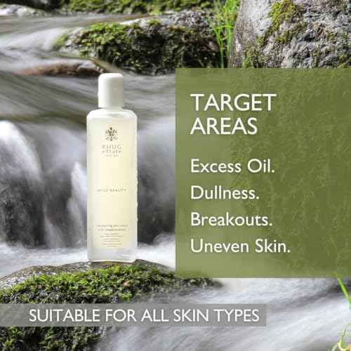 Rhug Wild Beauty - Rebalancing Skin Tonic with Meadowsweet | Refreshing Facial Toner | 120ml | Made in The UK