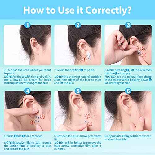 Neck Tape Lifting Invisible,Face Tape Lifting Invisible,156pcs Face Lift Tape,Neck Lift Tape Instant Facelift Tape Face Lifter Tape Facial Tape for Sagging Skin Double chin Jowls Eyes Woman Makeup