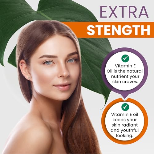 Dr Joe Lab Organic Vitamin E Oil for Skin, Vitamin E Oil for Hair, Face, Liquid Body Oil, Pure Natural Cold Pressed Unrefined, Moisturizes & Nourishes, Non-GMO - 32 Oz