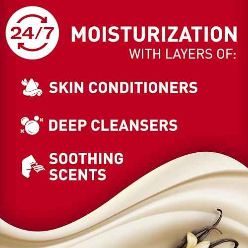 Old Spice Body Wash GentleMan¡¯s Super Hydration for Men, 24/7 Renewing Moisture, Gentle on Skin with Skin Conditioners, Vanilla + Shea Butter Scent, 20 oz (Pack of 4)