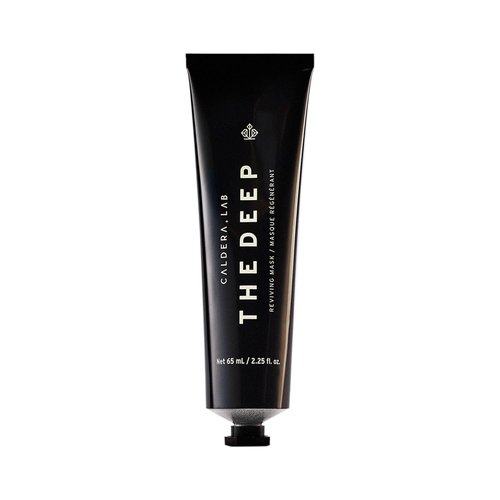 Caldera + Lab The Deep | Men's Organic Hydrating Clay Face Mask for Dry, Sensitive, & Normal Skin – Vegan, Natural & Antioxidant Packed Exfoliating Skincare Facial Treatment