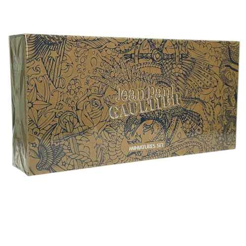 Jean Paul Gaultier - 4 Piece Gift Set - Le Male, Scandal, Le Male Elixir, Le Beau Eau De Toilette Sprays 0.24 Oz Each
