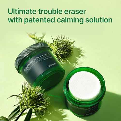 Pyunkang Yul PKY Ultimate Calming Solution Toner Pad for Sensitive Skin with Patented Ingredients, Intensely Calms & Soothes Rednes with CICA & Tea Tree, Korean Skincare (70 Pads)
