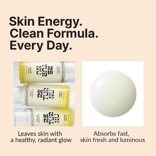 Vitatone Essence, Vitamic C Serum with 5% Niacinamide & Jeju Green Tangerine, for Glass Skin, Clarifying, Radiant Complexion, Fast Absorbing, Korean Skincare (30ml / 1.01 fl. oz)