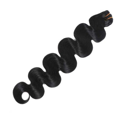 16A Raw Body Wave Bundles Human Hair 100% Human Hair Bundles,Triple Lifespan Virgin Remy Hair Extensions,Keep Texture Silky Soft After Multiple Washes (Body Wave 1 Bundle, 18 Inch)