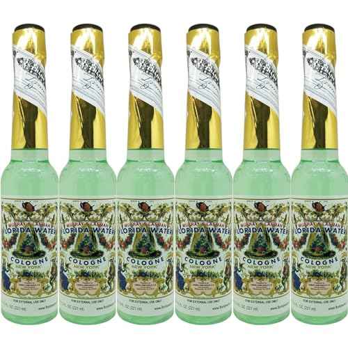Lanman & Kemp Authentic Real Florida Water Cologne Florida Water Cologne 7.5 Oz - Six (6) Plastic Bottles