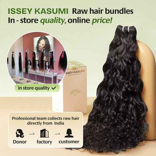 Raw Indian Human Hair Single Bundle,Triple Lifespan Than Regular Virgin Hair,In-Store Quality,Online Price! 100% Raw Indian Hair Bundles Water Wave Raw Hair Bundles 22 Inch