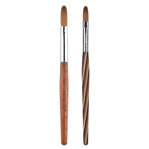 Rolabling 1pc 10#Kolinsky Sable Nail Brush with 1pc 16# Kolinsky Sable Nail Brush Set