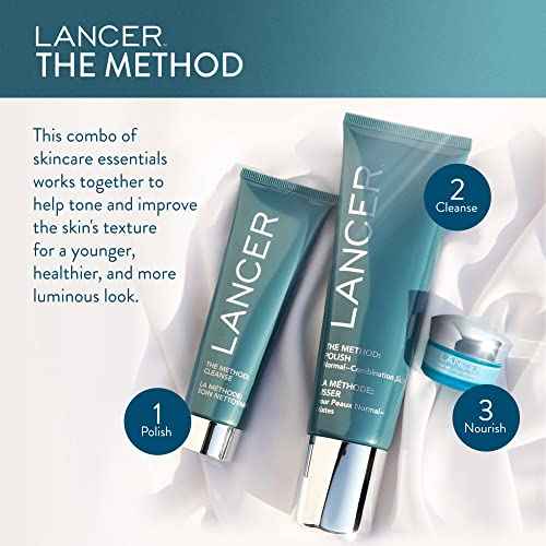 Lancer Skincare The Method: Cleanse Face Cleanser, Daily Face Wash with Salicylic Acid, Sensitive or Dehydrated Skin, 4.05 Fluid Ounces