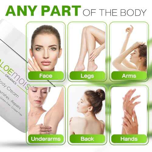 Organic Aloe Vera Lotion - Face & Body Moisturizing Cream with Natural Aloe Vera, Vitamin E Oil, Vitamin C, Retinol Cream, Shea Butter ? Anti Aging Face Moisturizer for Women, Dry Skin (2 oz)