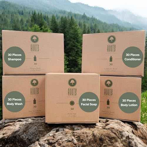 150 Piece Airbnb Essentials for Hosts,Hotel Shampoo & Conditioner Supplies for Guests, Body Wash Lotion & Soap, Travel Size Toiletries Bulk Mini Sets Hygiene Kits Bar Soaps Air Bnb