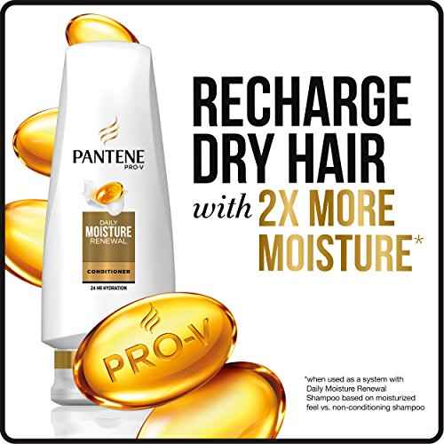 Pantene Pro-v Daily Moisture Renewal Conditioner, 3.38 Fluid Ounce (pack Of 24)