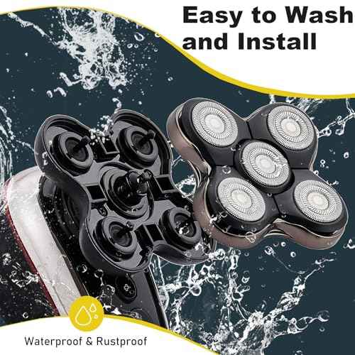 Shaver Replacment Heads Compatible with Remington Balder Boss XR7120/XR7100/XR1600/RX7 Shavers (2 Pack)