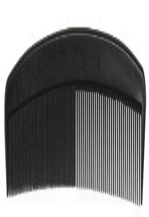 Medline Classic Plastic Combs, Black, 9", Not Made from Natural Rubber Latex, Perfect for Hair Styling, Pack of 144