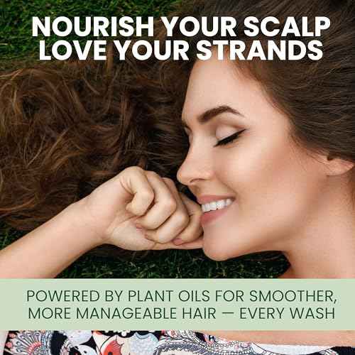 Tea Tree & Lavender Conditioner, Soothes Itchy, Dry Scalp, Refreshes, Hydrates, Detangles & Controls Frizz, Reduces Hair Loss, Lavender-Infused Nourishing Formula for All Hair Types, 16 fl oz