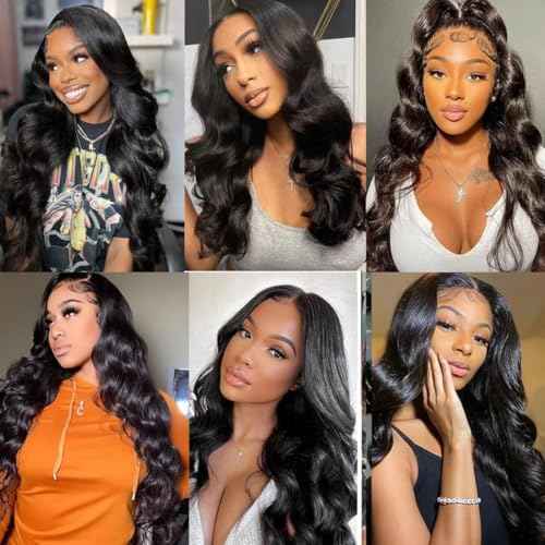 Human Hair Bundles Body Wave Bundles Brazilian Virgin Body Wave 3 Bundles 14 16 18inch 300g Natural Black 100% Unprocessed Virgin Brazilian Body Wavy Human Hair Weave Bundles