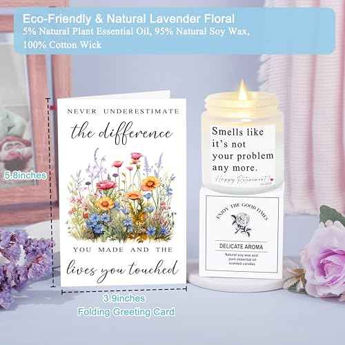 Retirement Gift for Woman 2025, Best Retirement Gifts for Women Coworker Teacher, Happy Retired Ideas Gifts for Nurses Grandma Mom