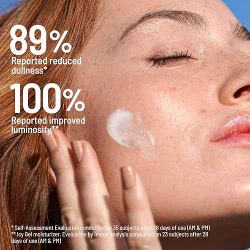 Dr. Brandt iD-STRESS Icy Gel Moisturizer - Revitalize Dull-Looking Skin for a Flawless, Dewy Complexion - 1.7 fl oz, Pack of 2