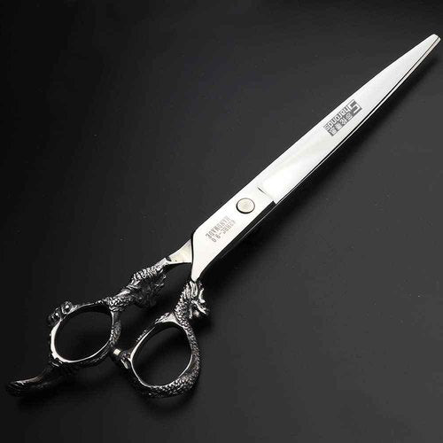 SHARONDS Hair Cutting Scissors Hairdressing Scissors Thinning Scissor Professional Barber Salon Home Shear For Men Women (9 inch flat)