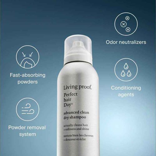 Living Proof Strong Hair Essentials Kit - Travel Size Restore Shampoo, Conditioner, Triple Bond Complex and Advanced Clean Dry Shampoo ($72 value)