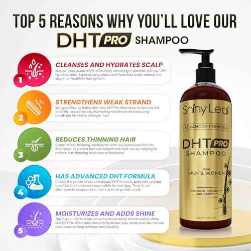 DHT Pro Shampoo and Conditioner - Advanced Formula with Procapil and Capixyl, DHT Blockers, Made In USA, Hair Loss Solution for Men and Women, Stimulates Follicles, SupportsThinning Hair