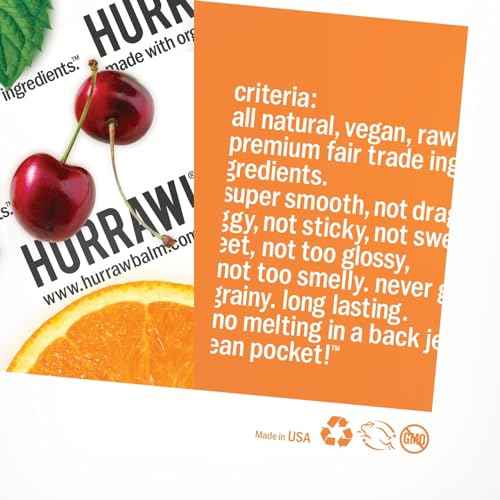 Hurraw! Lip Balms: Staff Favorites, 20 Balm Bundle Pack ? Organic, Certified Vegan, Cruelty and Gluten Free. Non-GMO, 100% Natural Ingredients. Bee, Shea, Soy and Palm Free. Made in USA
