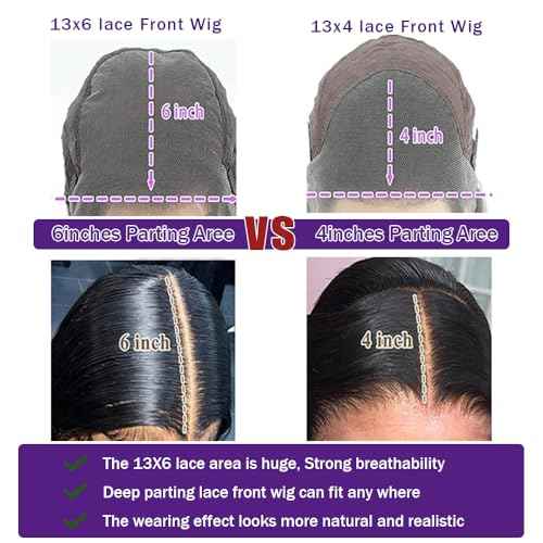 22 Inch Brown Wig Human Hair 200 Density 13x6 Transparent HD Straight Lace Front Wigs Human Hair Pre Plucked Colored Frontal Wigs Human Hair Chocolate Brown Wig Human Hair Wigs for Women