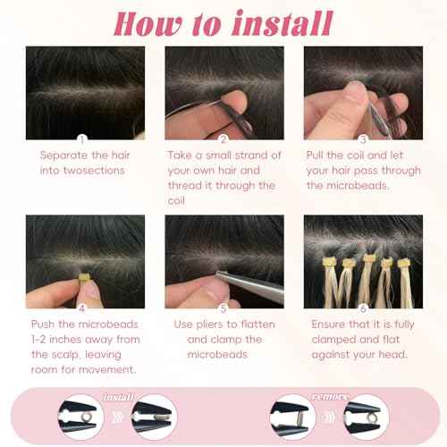 Microlink Hair Extensions Human Hair Chocolate Brown 16inch 50g/pack Micro Loop Microbead Hair Extensions Real Smooth Human Hair Cold Fusion For Women