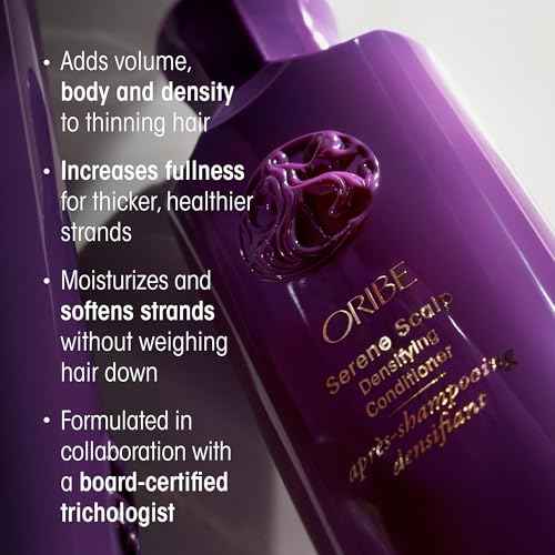 ORIBE Serene Scalp Densifying Conditioner | Lightweight Conditioner for Thinning Hair with Capixyl¢â | Increases Fullness for Thicker and Healthier Hair | Moisturizes, Detangles & Softens Strands
