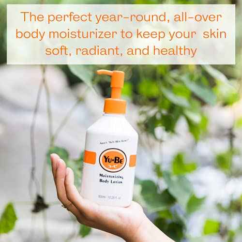 Yu-Be Hand & Body Lotion Deeply Hydrating Moisturizer Pump Bottle (Duo) for Extra-Dry Skin - Day & Night Daily Moisturizing Skin Cream | Good For Cracked Heels I Non-Greasy - 10.25 Fl. Oz. (2 pcs)