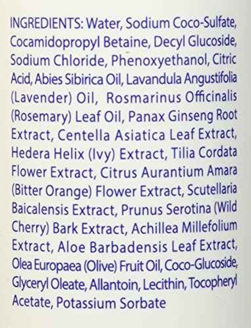 Kiss My Face Anti-Stress Woodland Pine & Ginseng Shower Gel - Rejuvenate Your Mood With Ginseng & Woodland Pine - Antioxidant Blend of Olive Oil, Aloe & Vitamin E - 16 fl oz Bottle (Pack of 2)