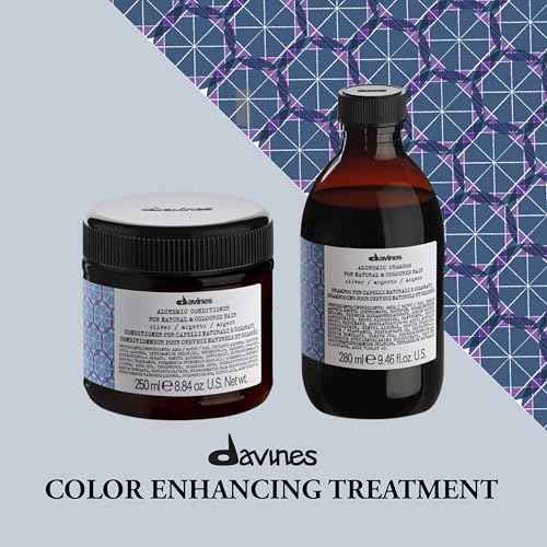 Davines Alchemic Shampoo, Safe Cleansing for Color Treated Hair, 6 Vibrant Shades To Illuminiate And Intensify