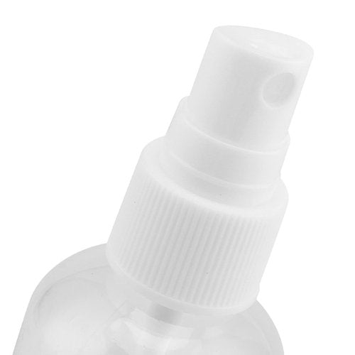 SINJEUN 30 Pack Clear Plastic Spray Bottles with Caps, 4 oz Spray Bottles Mist Sprayer, Refillable Empty Fine Mist Spray Bottle Mini Travel Size Spray Bottles, Leak Proof and BPA-Free