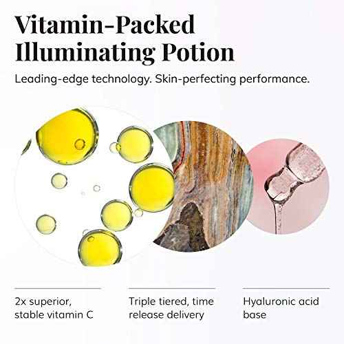 Le Mieux Vita-C Serum - Concentrated Vitamin C & Glutathione Antioxidant Facial Serum for Glowing Skin, VIT C Face Serum to Address The Appearance of Uneven Tone & Blotchiness (1 oz / 30 ml)