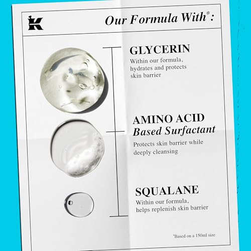 Kiehl's Ultra Facial Barrier-Hydrating Cleanser, Cream-To-Foam Non-Stripping Daily Face Wash For All Skin Types, Including Sensitive