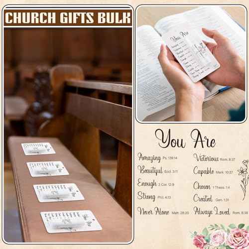 15 Pack Christmas Christian Gifts Bulk for Women Men Religious Lip Balms Bulk Church Party Favors Christmas Party Gifts Stocking Stuffers Bible Verse Study Supplies for Employee Staff Coworkers
