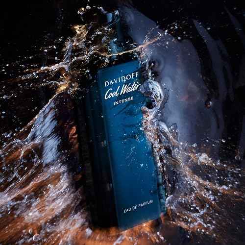 Davidoff Cool Water Eau de Parfum Intense ? Ambery Men's Cologne ? With Notes of Green Mandarin, Coconut Water & Amber ? Long Lasting Fragrance