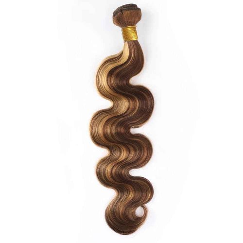 4/27 Human Hair Bundles Ombre Body Wave Bundles Healthy And Soft 12 14 16 Inch Unprocessed Remy Hair Extensions Highlight Honey Blonde for women 3pcs/set deals
